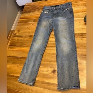 Lucky Brand Wonen’s Blue Jeans Sweet Mid-Rise Boot